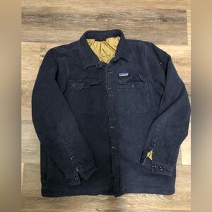 Patagonia Navy Blue Insulated Fjord Jacket Size Large